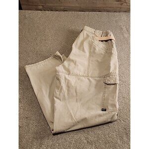 5.11 Tactical Cargo Pants Khaki Double Knee Elastic Cotton 74251 Men's 38x32